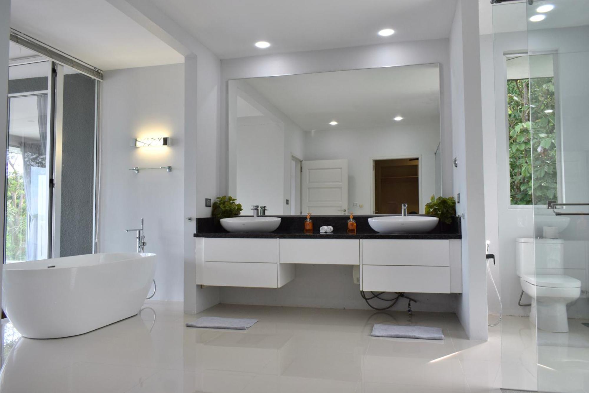 Aroha Seaview Villa - Private Pool - パンタイ・サナング エクステリア 写真